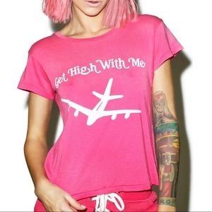 Wildfox Get High With Me Tee